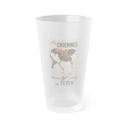 THE BITCHES (BELGIAN) 1973 Movie Poster - Frosted Pint Glass 16oz Default Title - Go Mug Yourself
