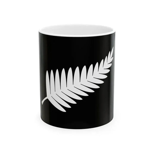 The-Black-and-Silver (New Zealand) White Coffee Mug 11oz - Go Mug Yourself