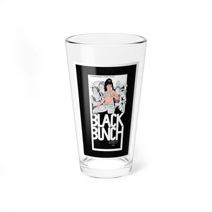 THE BLACK BUNCH 1972 Movie Poster - Pint Glass 16oz-16oz-Go Mug Yourself