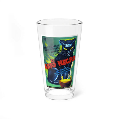 THE BLACK CAT 1941 Movie Poster - Pint Glass 16oz-16oz-Go Mug Yourself