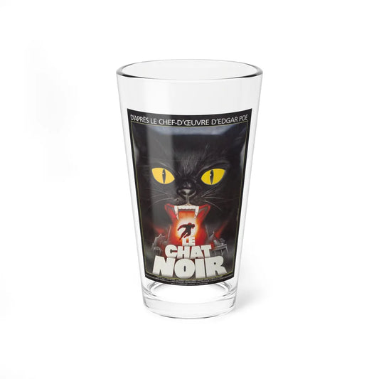 THE BLACK CAT (FRENCH) 1981 Movie Poster - Pint Glass 16oz-16oz-Go Mug Yourself