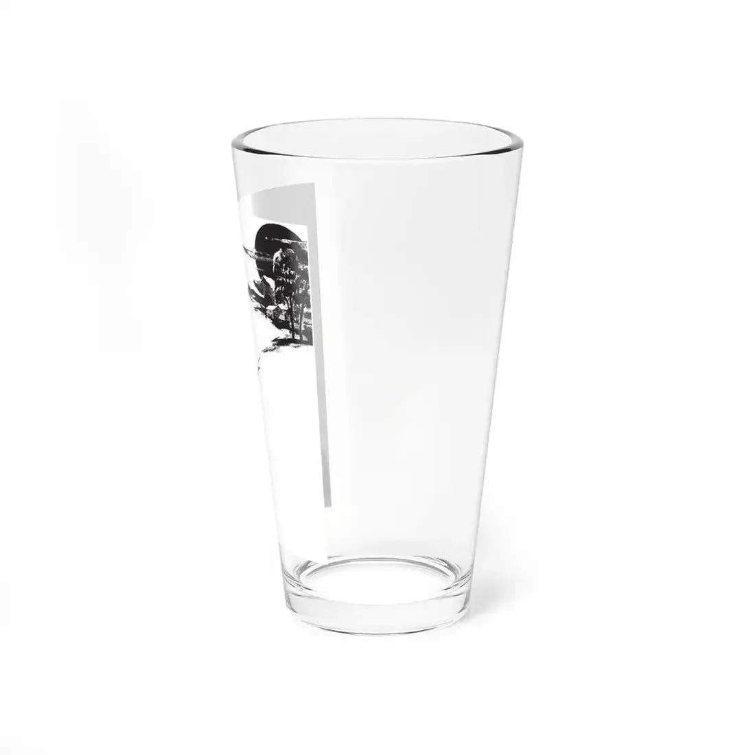 The Black Coyote (1), Collier's, February 25, 1928 (Magazine Illustration) Pint Glass 16oz - Go Mug Yourself