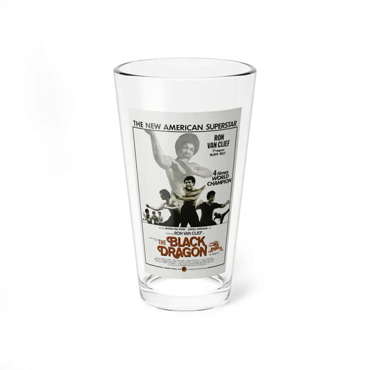 THE BLACK DRAGON 1974 Movie Poster - Pint Glass 16oz 16oz - Go Mug Yourself