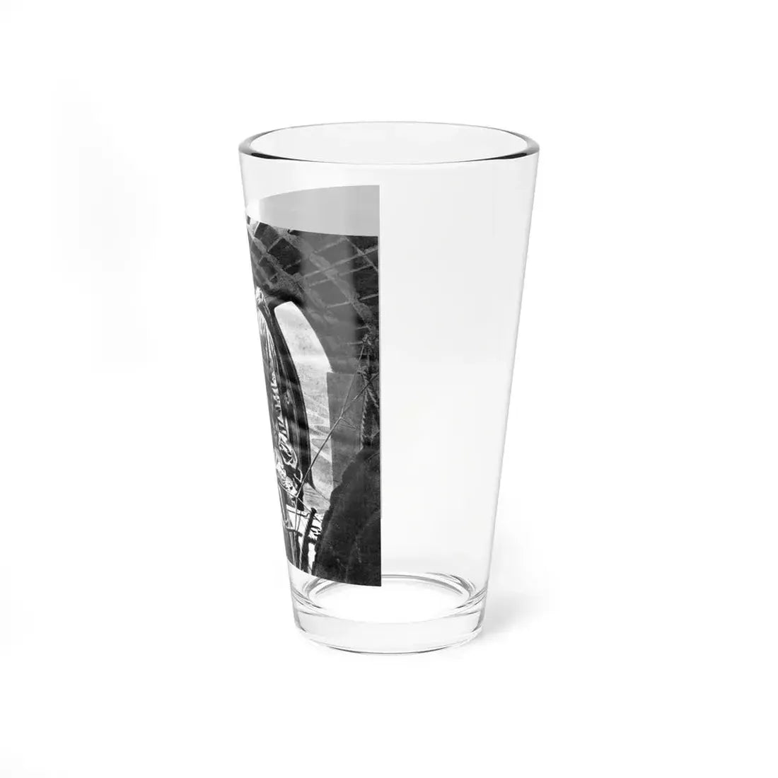 The Black Parachute, This Week Magazine, June 14, 1953 (Magazine Illustration) Pint Glass 16oz - Go Mug Yourself