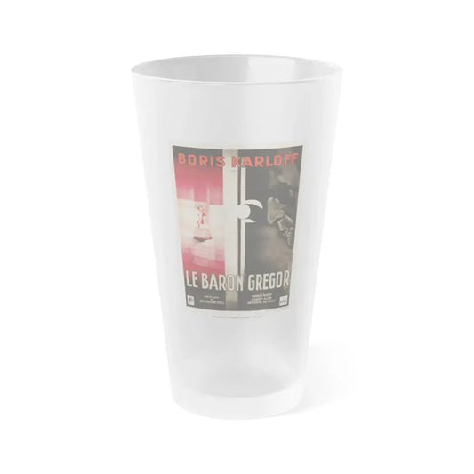 THE BLACK ROOM (FRENCH) 1935 Movie Poster - Frosted Pint Glass 16oz Default Title - Go Mug Yourself