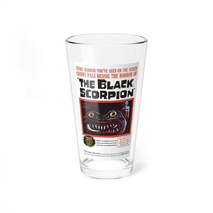 THE BLACK SCORPION 1957 Movie Poster - Pint Glass 16oz-16oz-Go Mug Yourself