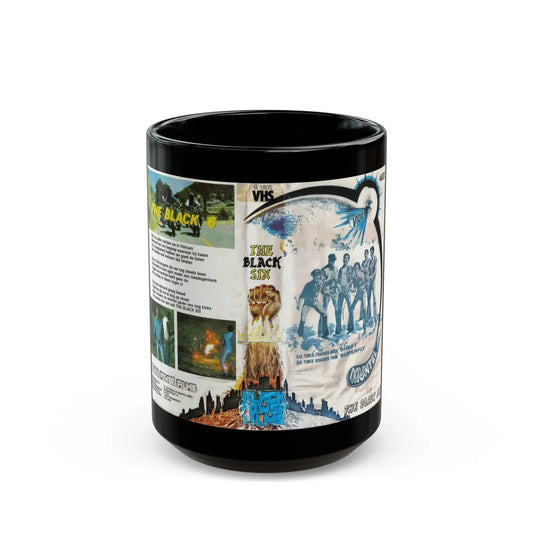 THE BLACK SIX (VHS COVER) - Black Coffee Mug-15oz-Go Mug Yourself