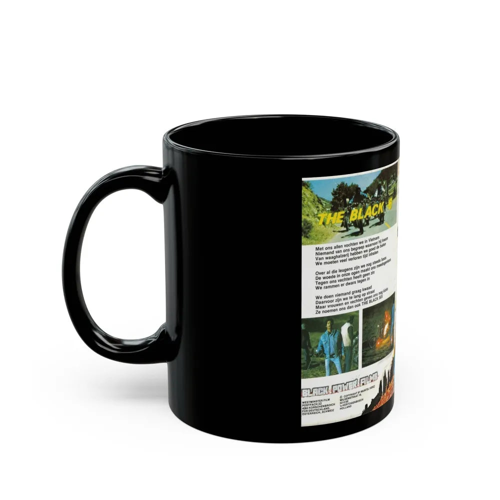 THE BLACK SIX (VHS COVER) - Black Coffee Mug-Go Mug Yourself