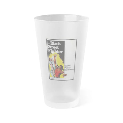 THE BLACK STREETFIGHTER (BOGARD) 1974 Movie Poster - Frosted Pint Glass 16oz-Go Mug Yourself