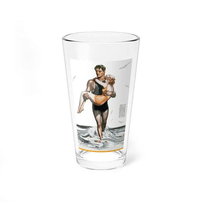 The Black Tie, Good Housekeeping, October 1931 (Magazine Illustration) Pint Glass 16oz 16oz - Go Mug Yourself