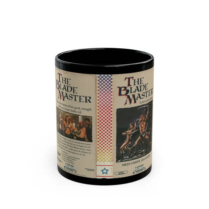 THE BLADE MASTER VERSION2 (VHS COVER) - Black Coffee Mug-11oz-Go Mug Yourself