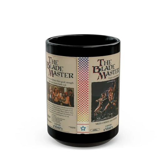 THE BLADE MASTER VERSION2 (VHS COVER) - Black Coffee Mug 15oz - Go Mug Yourself