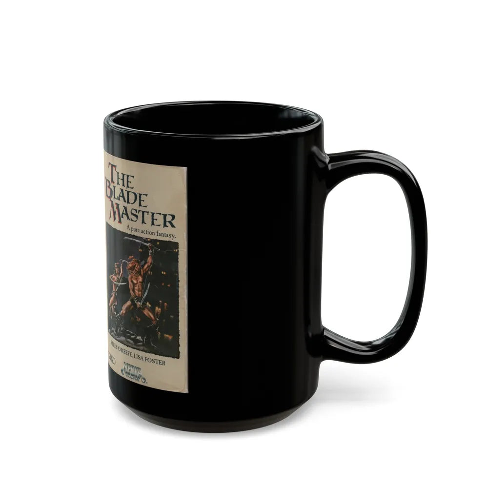 THE BLADE MASTER VERSION2 (VHS COVER) - Black Coffee Mug-Go Mug Yourself