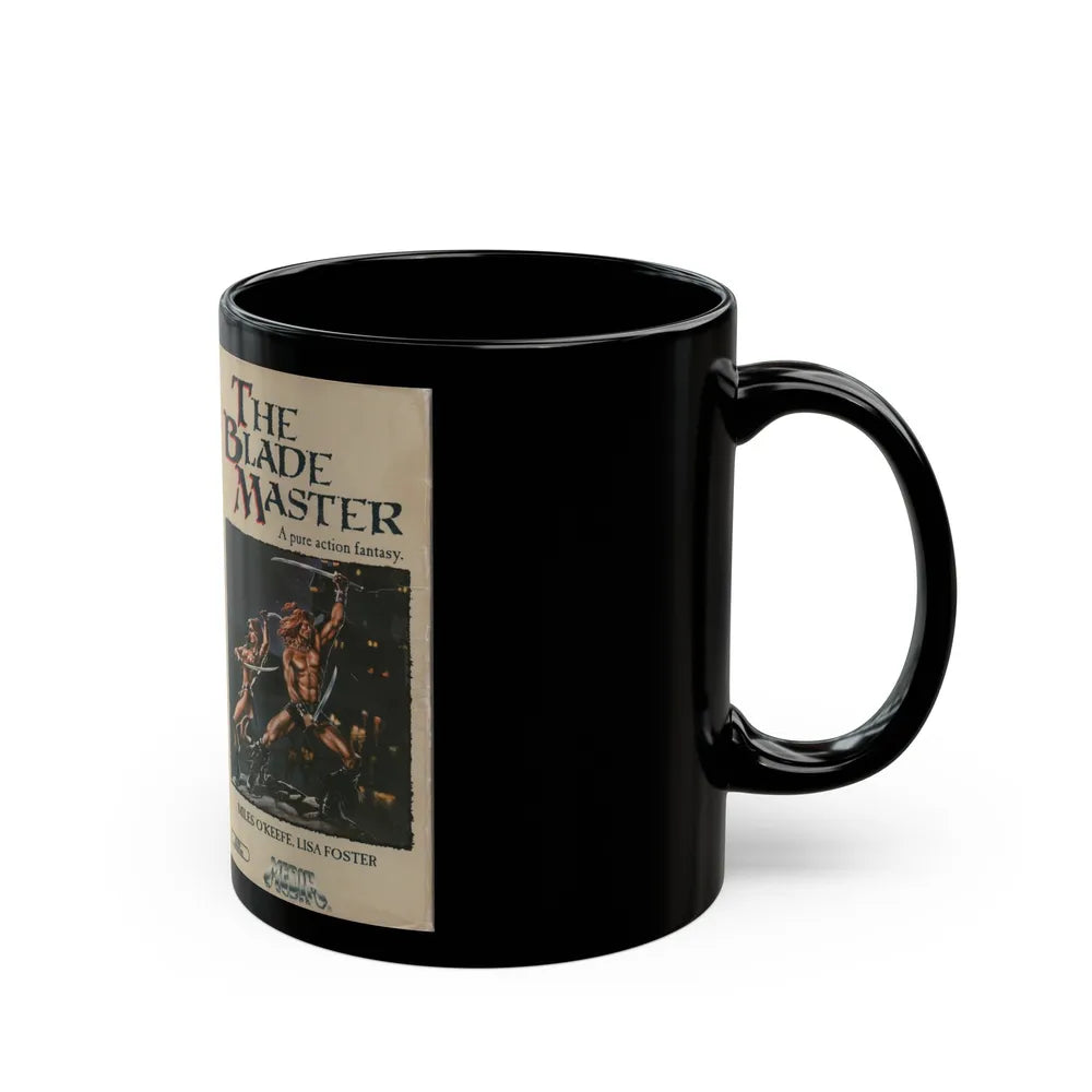 THE BLADE MASTER VERSION2 (VHS COVER) - Black Coffee Mug-Go Mug Yourself