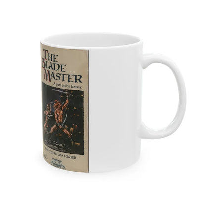 THE BLADE MASTER VERSION2 (VHS COVER) - White Coffee Mug-Go Mug Yourself