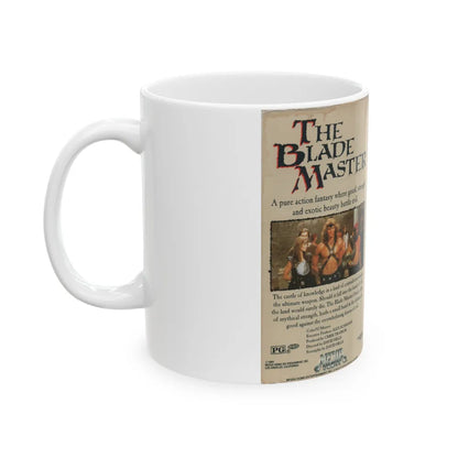 THE BLADE MASTER VERSION2 (VHS COVER) - White Coffee Mug-Go Mug Yourself