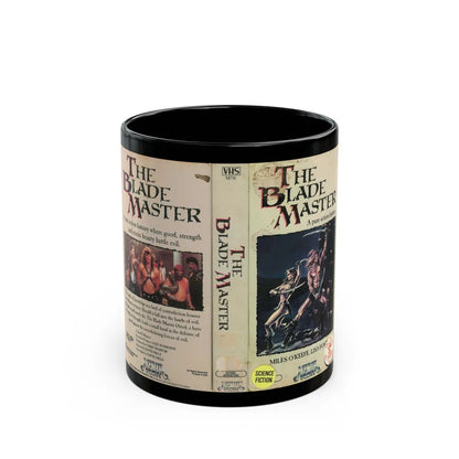 THE BLADE MASTER (VHS COVER) - Black Coffee Mug-11oz-Go Mug Yourself