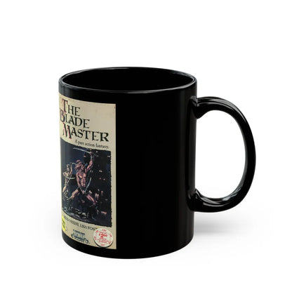 THE BLADE MASTER (VHS COVER) - Black Coffee Mug-Go Mug Yourself