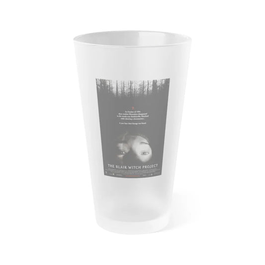 THE BLAIR WITCH PROJECT (2) 1999 Movie Poster - Frosted Pint Glass 16oz-Go Mug Yourself