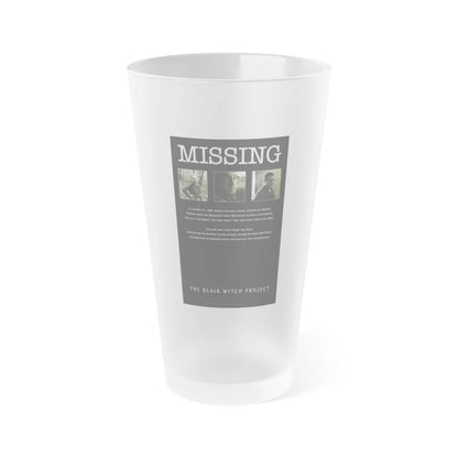 THE BLAIR WITCH PROJECT (TEASER) 1999 Movie Poster - Frosted Pint Glass 16oz-Go Mug Yourself