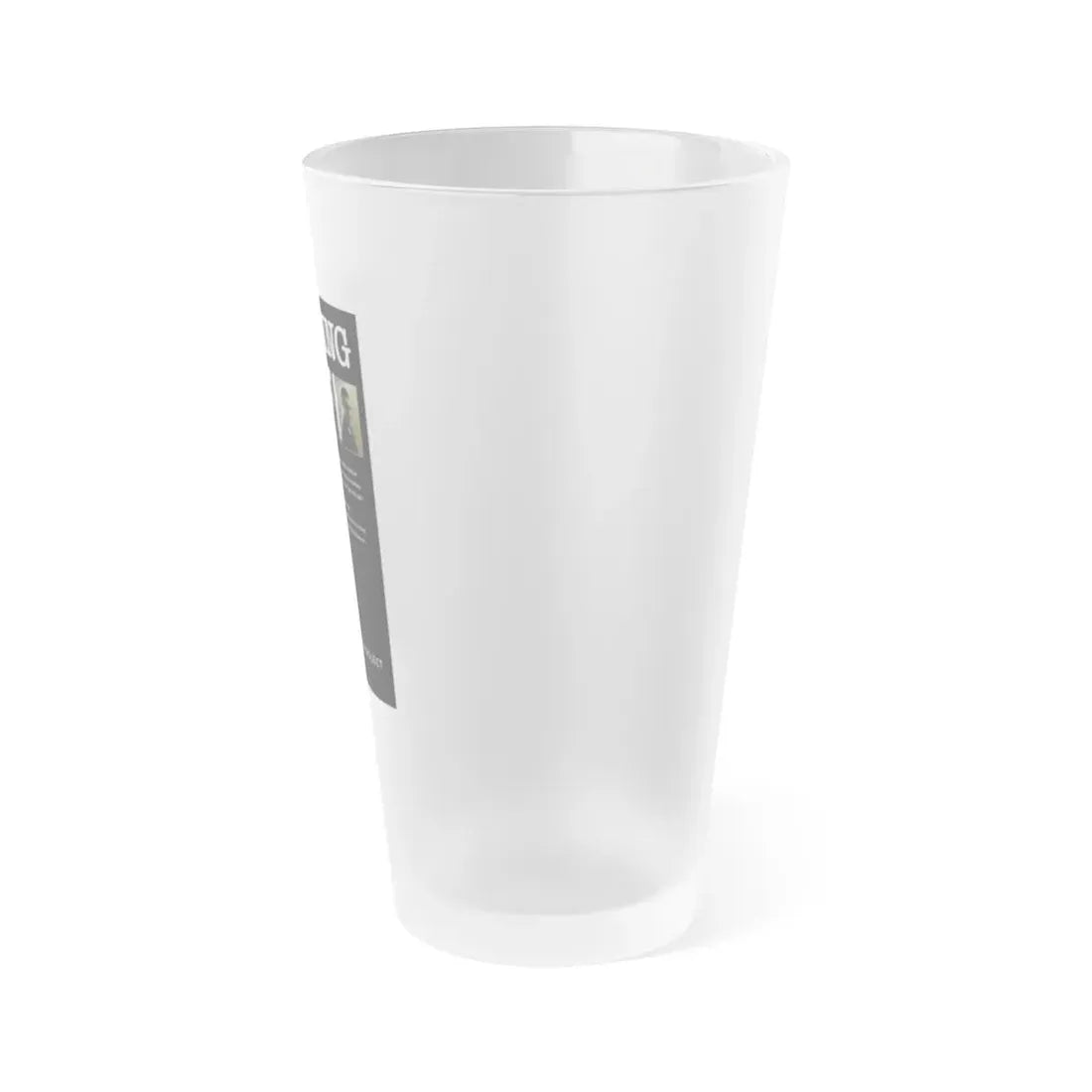 THE BLAIR WITCH PROJECT (TEASER) 1999 Movie Poster - Frosted Pint Glass 16oz - Go Mug Yourself