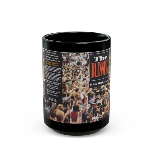 THE BLESSING RICH WILKERSON (VHS COVER) - Black Coffee Mug-15oz-Go Mug Yourself