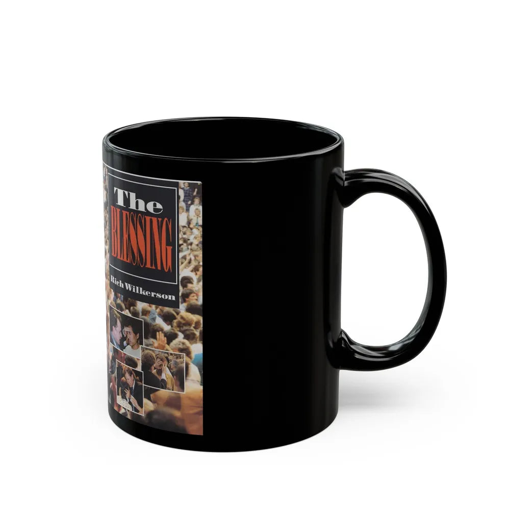 THE BLESSING RICH WILKERSON (VHS COVER) - Black Coffee Mug-Go Mug Yourself