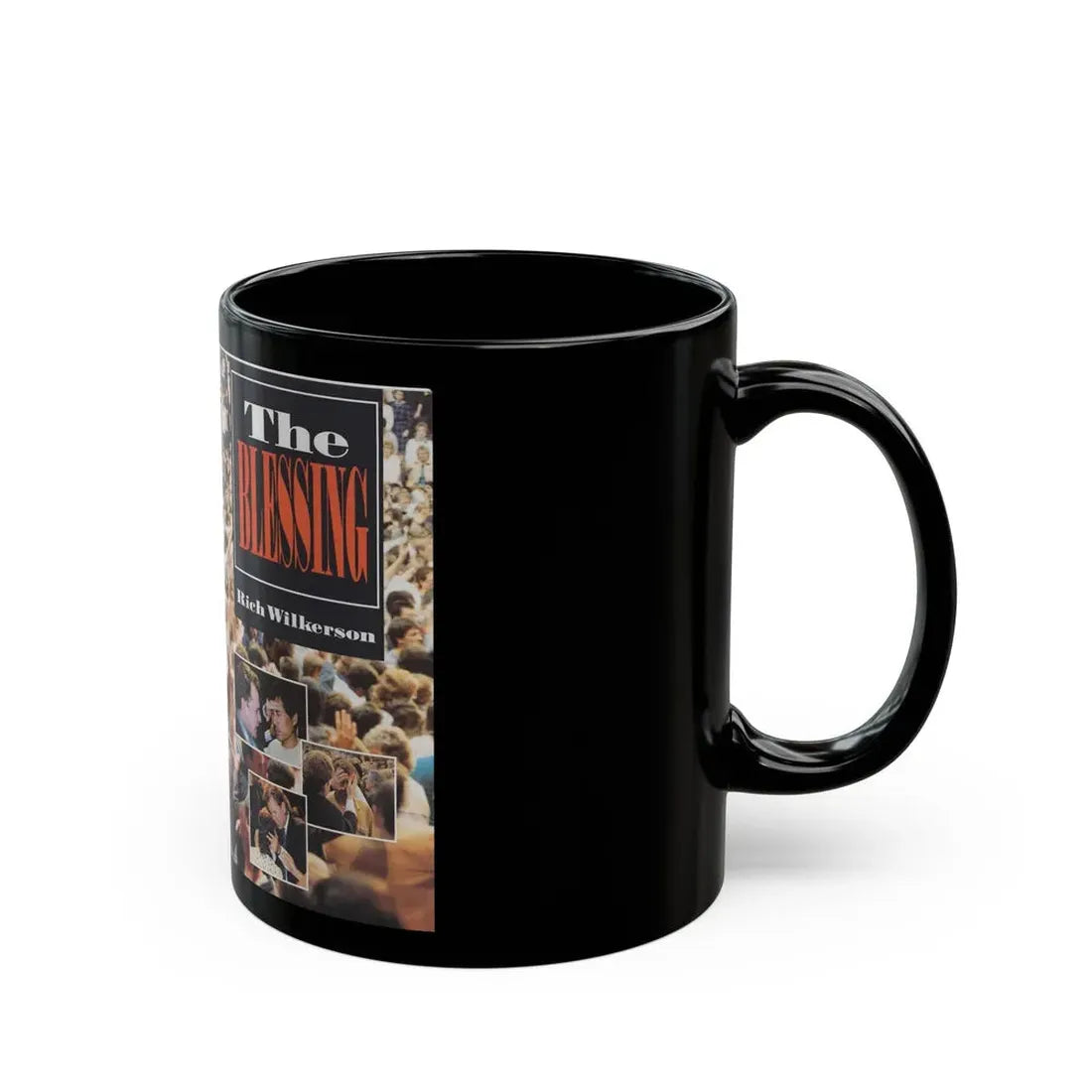 THE BLESSING RICH WILKERSON (VHS COVER) - Black Coffee Mug - Go Mug Yourself