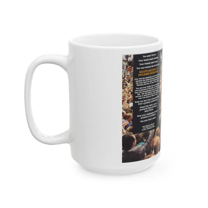 THE BLESSING RICH WILKERSON (VHS COVER) - White Coffee Mug-Go Mug Yourself