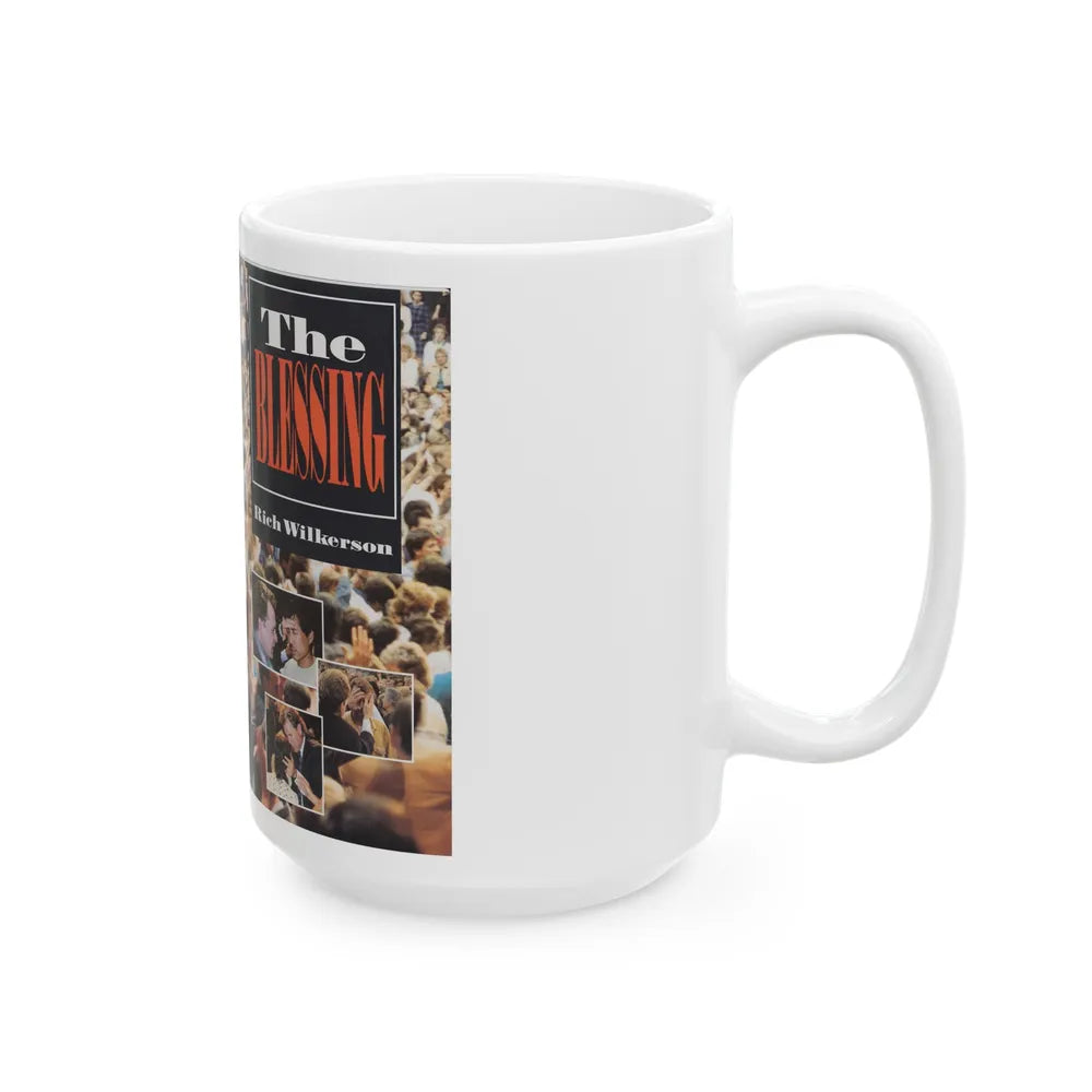 THE BLESSING RICH WILKERSON (VHS COVER) - White Coffee Mug-Go Mug Yourself