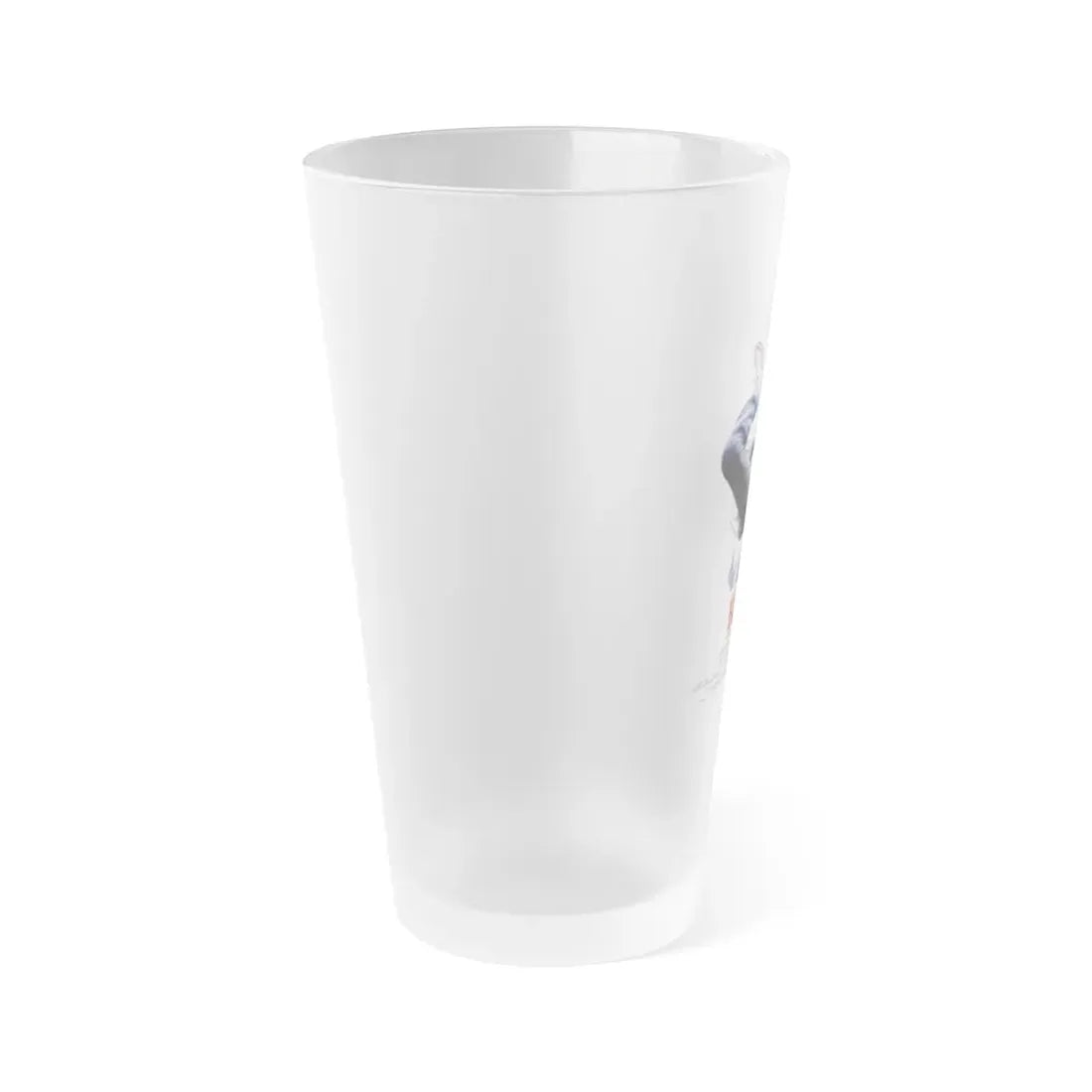 THE BLOB (DANISH) 1988 Movie Poster - Frosted Pint Glass 16oz - Go Mug Yourself