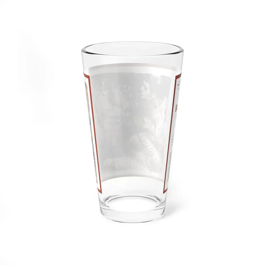 The Blonde Trap, Male magazine, September 1956 (Magazine Illustration) Pint Glass 16oz - Go Mug Yourself