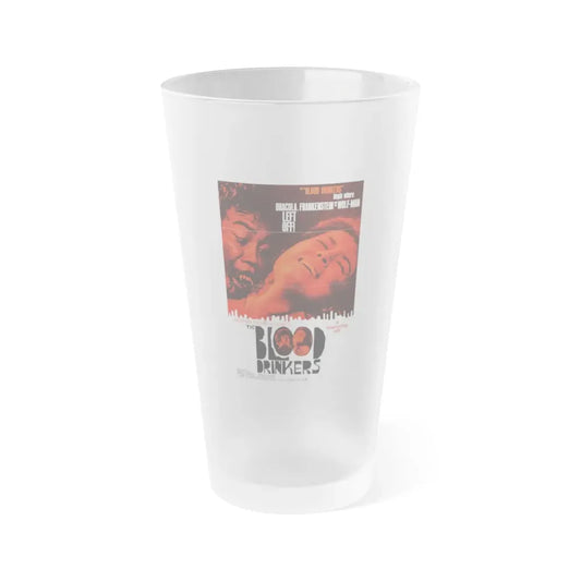 THE BLOOD DRINKERS 1964 Movie Poster - Frosted Pint Glass 16oz Default Title - Go Mug Yourself