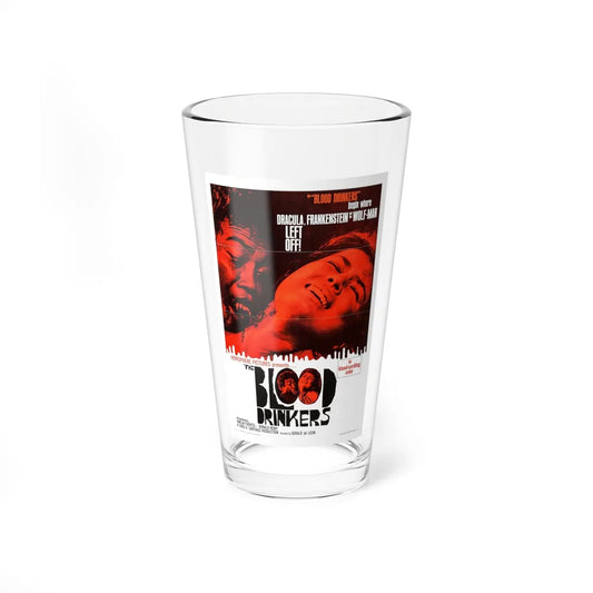 THE BLOOD DRINKERS 1964 Movie Poster - Pint Glass 16oz-16oz-Go Mug Yourself