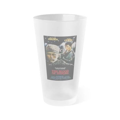 THE BLOOD OF HEROES (SALUTE OF THE JUGGER) 1969 Movie Poster - Frosted Pint Glass 16oz-Go Mug Yourself