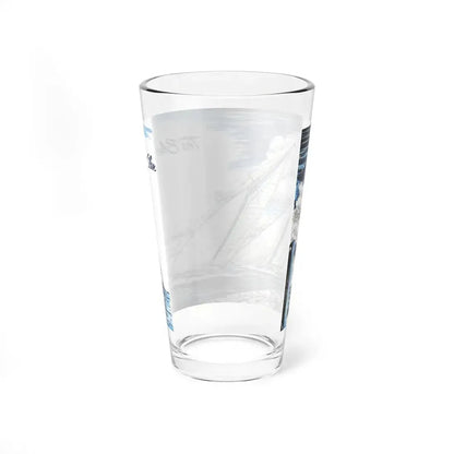 The Blue Water Clan, Bluebook, June 1953 (Magazine Illustration) Pint Glass 16oz - Go Mug Yourself