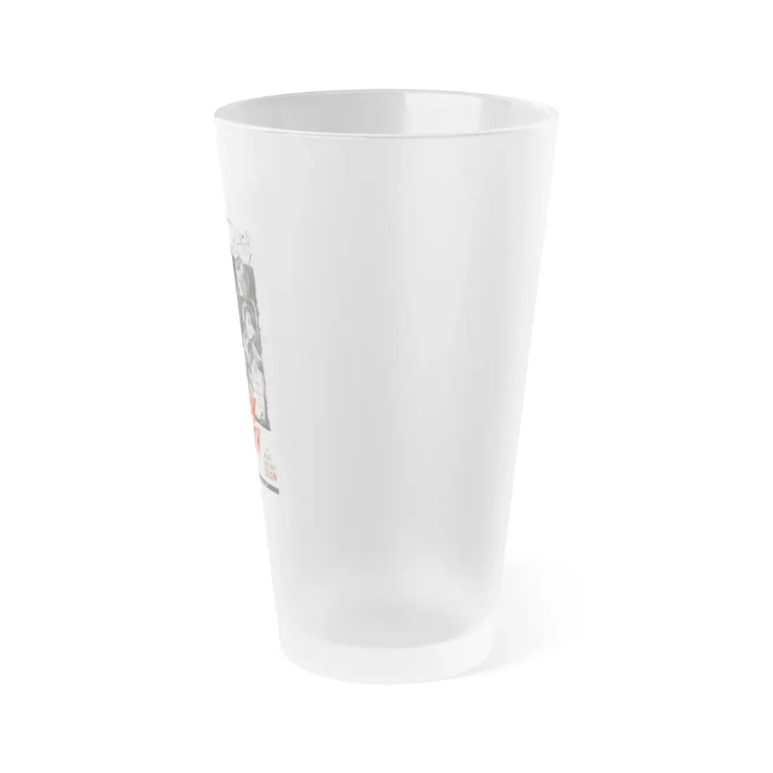 THE BODY BENEATH 1970 Movie Poster - Frosted Pint Glass 16oz - Go Mug Yourself