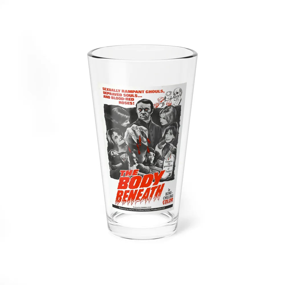 THE BODY BENEATH 1970 Movie Poster - Pint Glass 16oz-16oz-Go Mug Yourself