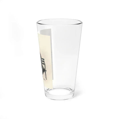 The Body on the Bench, 1952 (Magazine Illustration) Pint Glass 16oz - Go Mug Yourself