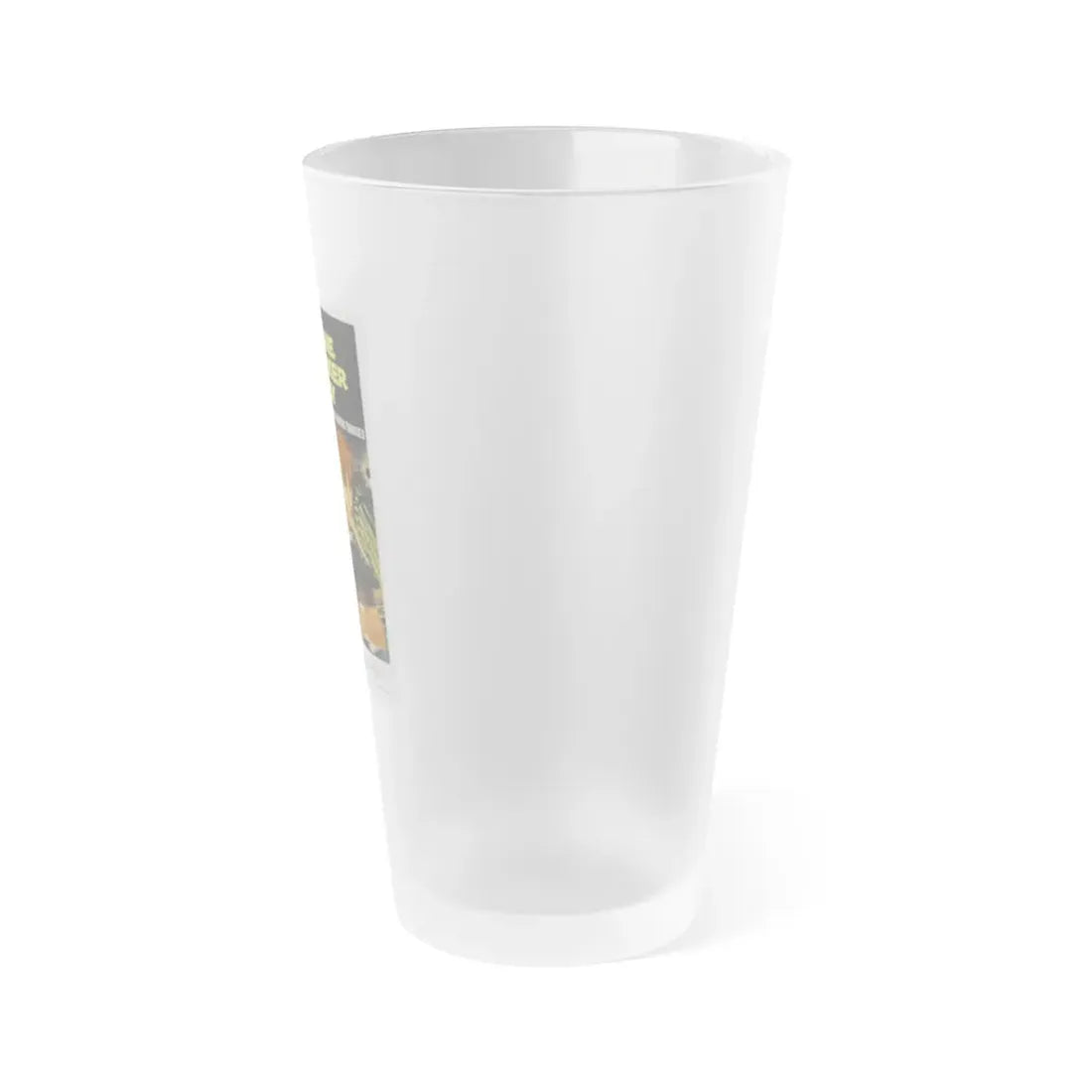 THE BONNIE PARKER STORY 1958 Movie Poster - Frosted Pint Glass 16oz - Go Mug Yourself