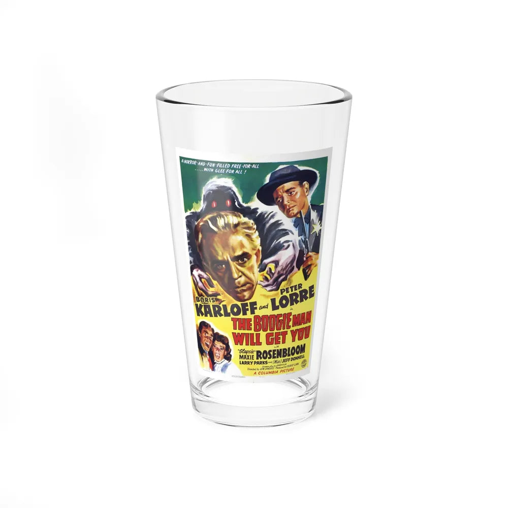 THE BOOGIE MAN WILL GET YOU 1942 Movie Poster - Pint Glass 16oz-16oz-Go Mug Yourself