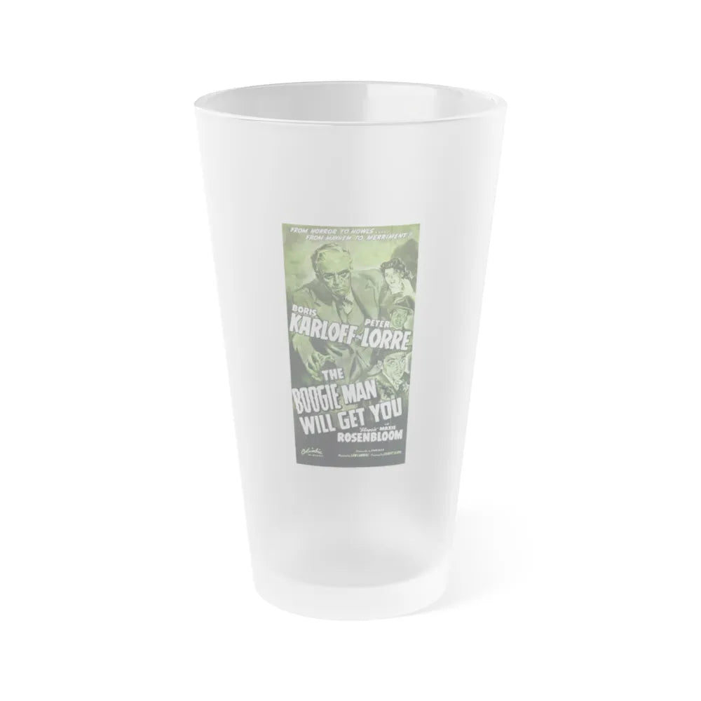 THE BOOGIE MAN WILL GET YOU (2) 1942 Movie Poster - Frosted Pint Glass 16oz-Go Mug Yourself