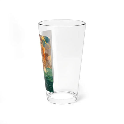 The Book of Courage, book cover, 1929 (Magazine Illustration) Pint Glass 16oz - Go Mug Yourself