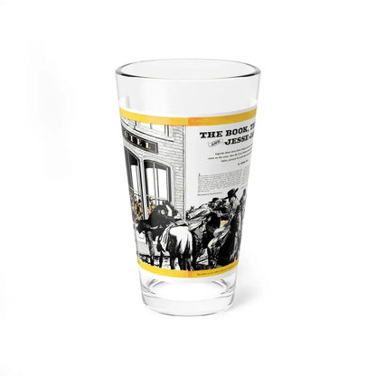 The Book, The Gun Jesse James, True Magazine, July 1949 (Magazine Illustration) Pint Glass 16oz 16oz - Go Mug Yourself