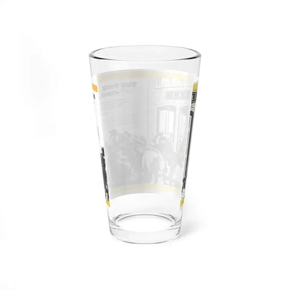 The Book, The Gun Jesse James, True Magazine, July 1949 (Magazine Illustration) Pint Glass 16oz - Go Mug Yourself