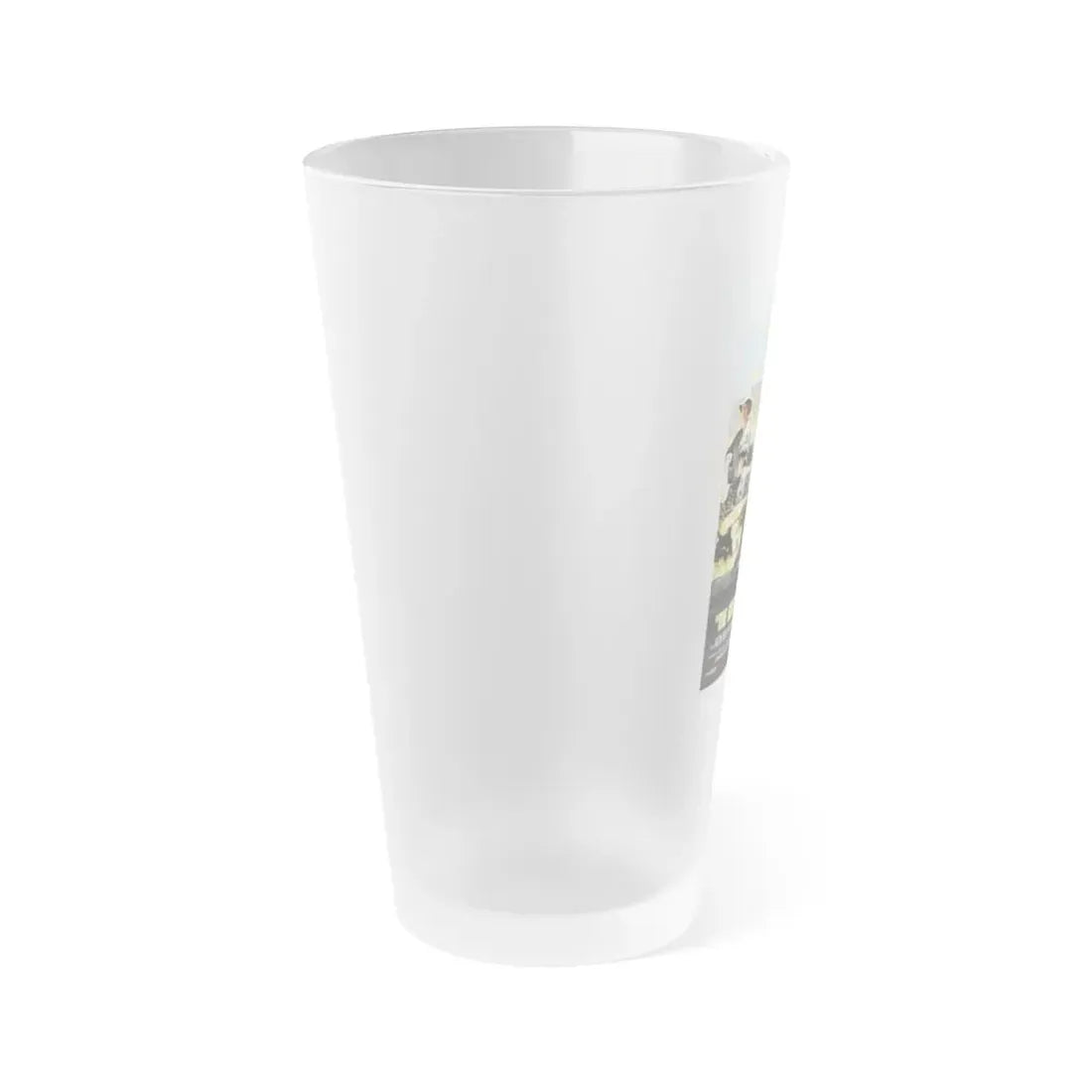 THE BOOTLEGGER'S ANGEL 1974 Movie Poster - Frosted Pint Glass 16oz - Go Mug Yourself