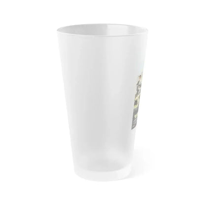 THE BOOTLEGGER'S ANGEL 1974 Movie Poster - Frosted Pint Glass 16oz - Go Mug Yourself