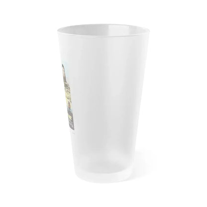 THE BOOTLEGGER'S ANGEL 1974 Movie Poster - Frosted Pint Glass 16oz - Go Mug Yourself