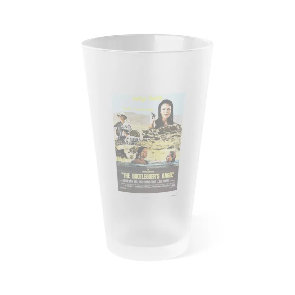 THE BOOTLEGGER'S ANGEL 1974 Movie Poster - Frosted Pint Glass 16oz-Go Mug Yourself