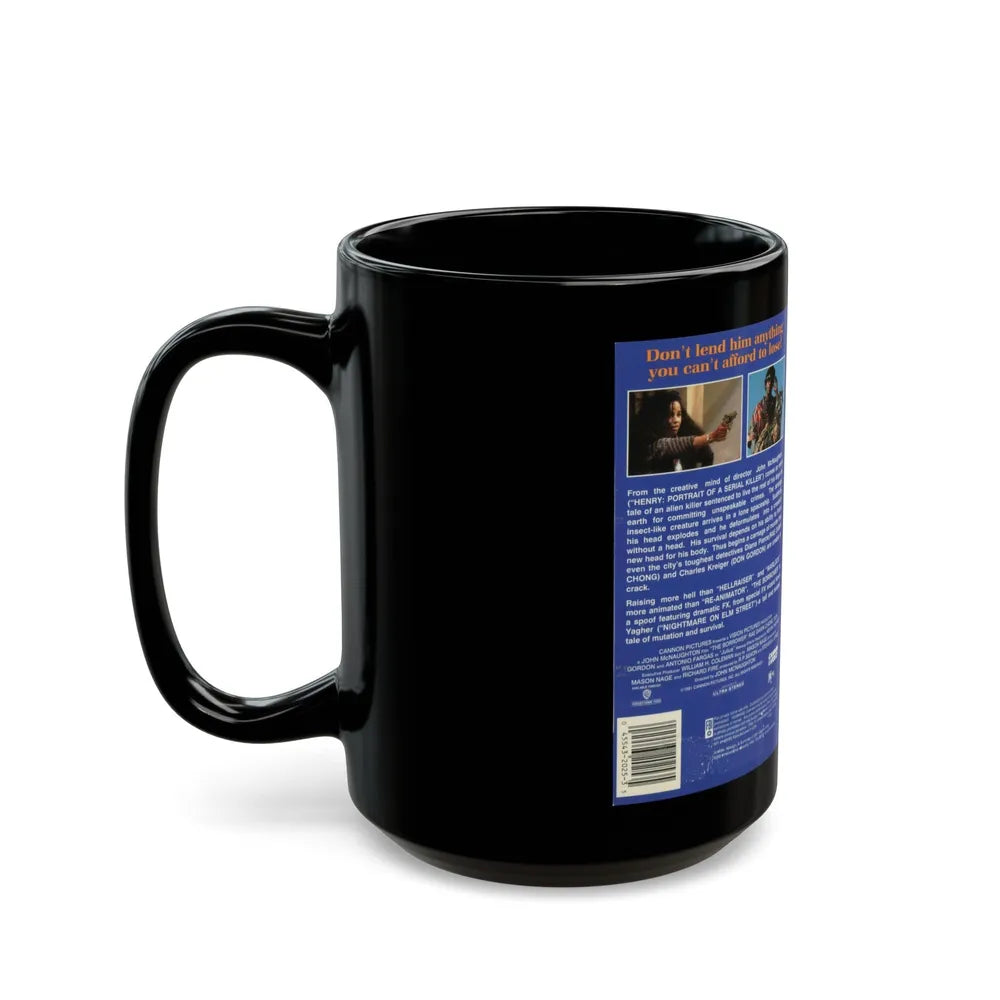 THE BORROWER (VHS COVER) - Black Coffee Mug-Go Mug Yourself